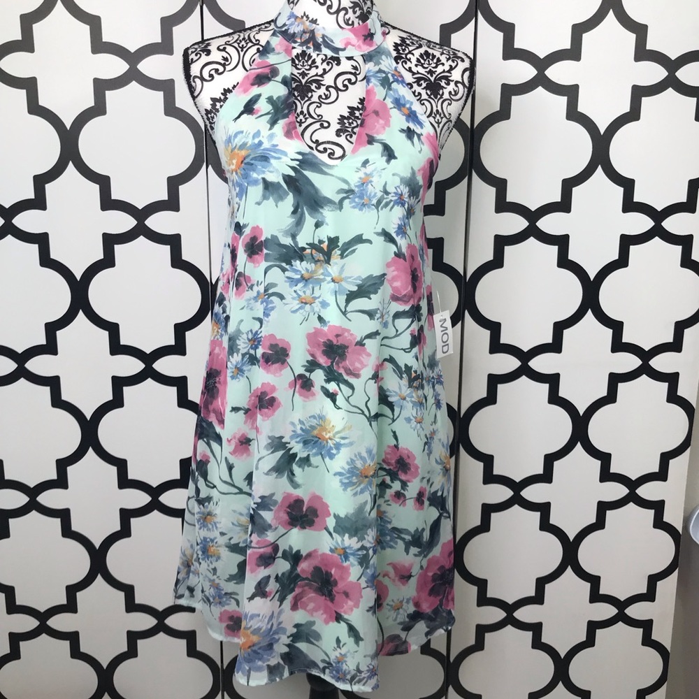NWT MOD Teal Dress